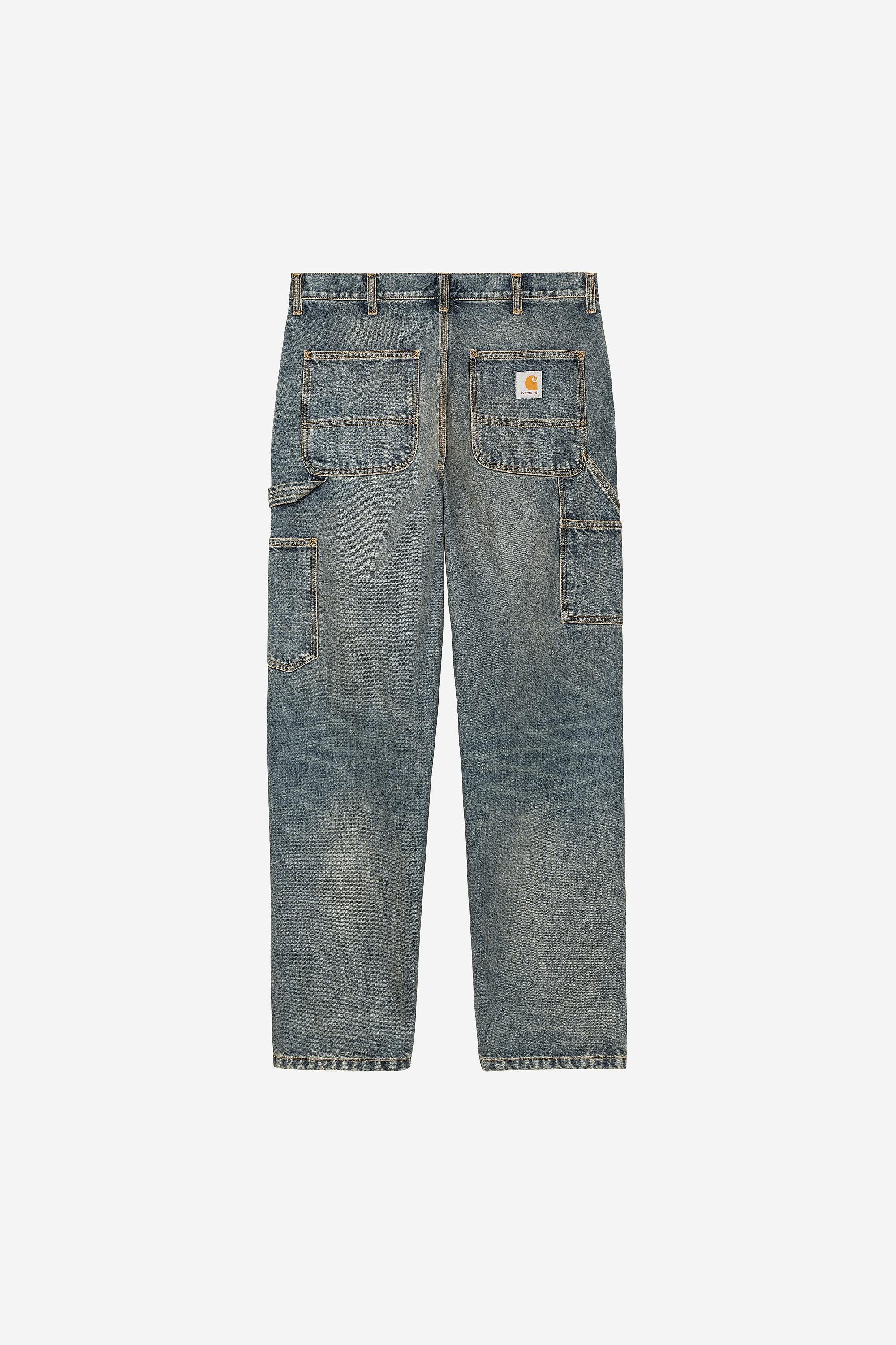 Blue (worn used wash)