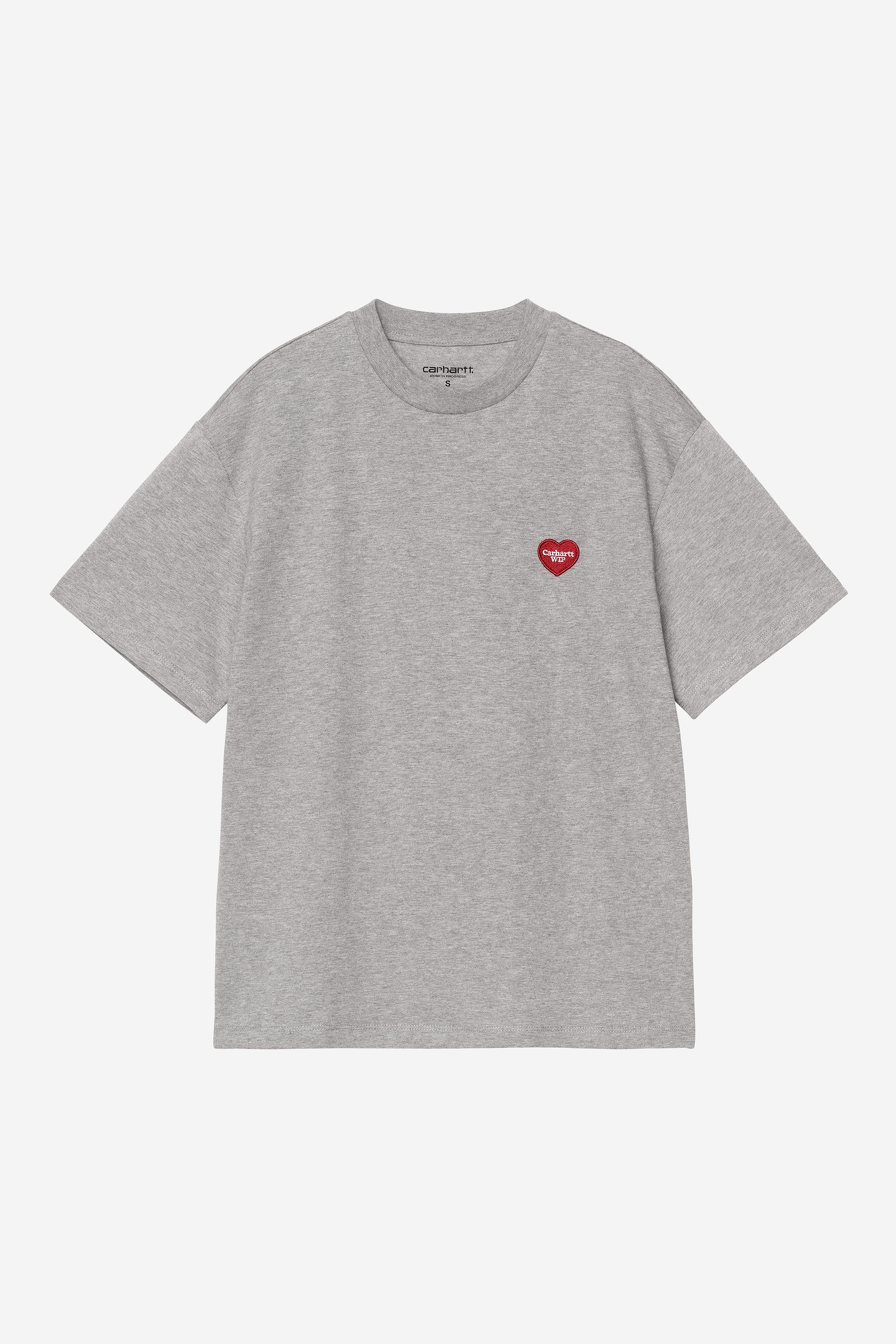 Grey Heather / Red