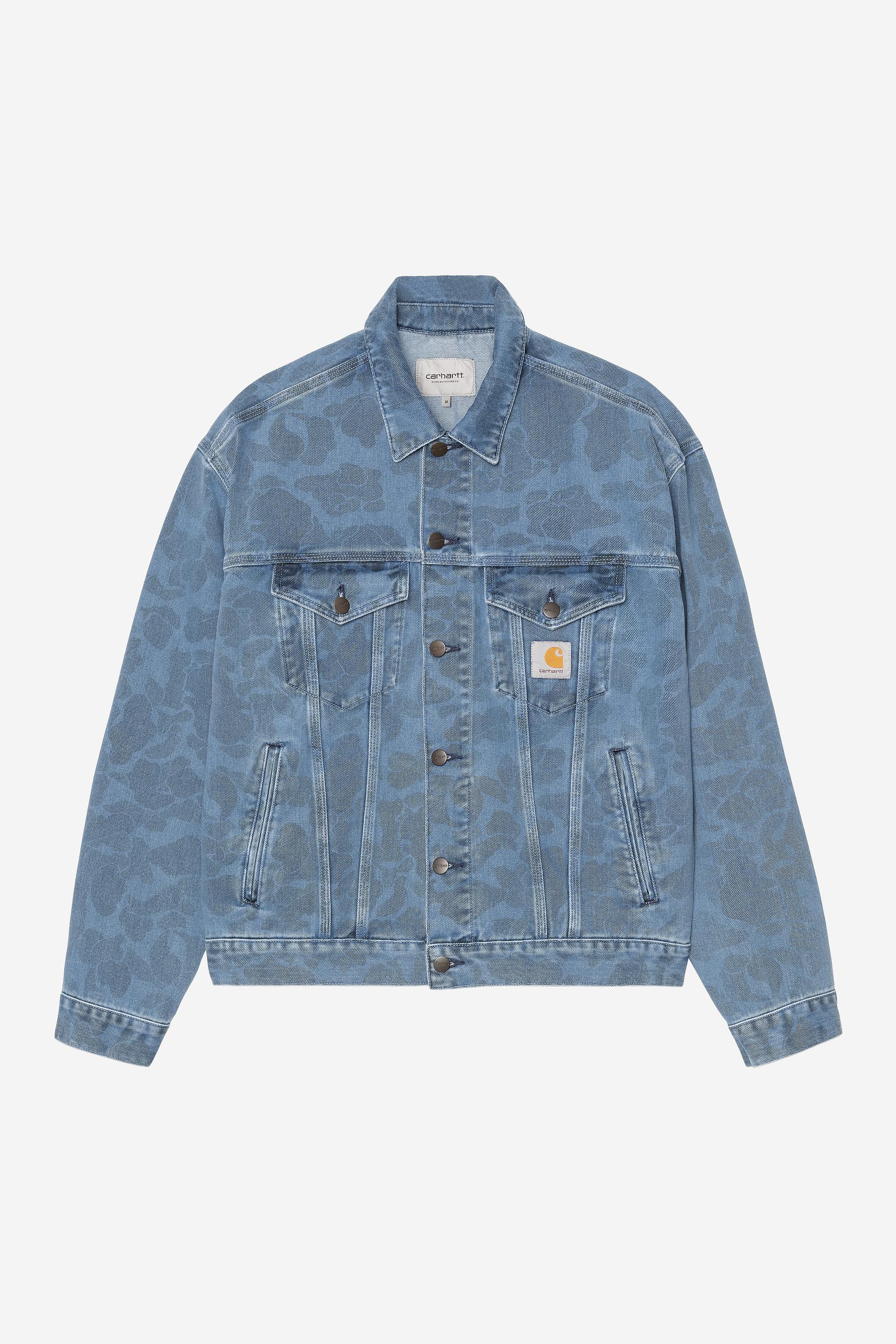 Blue Camo Duck (bleached)