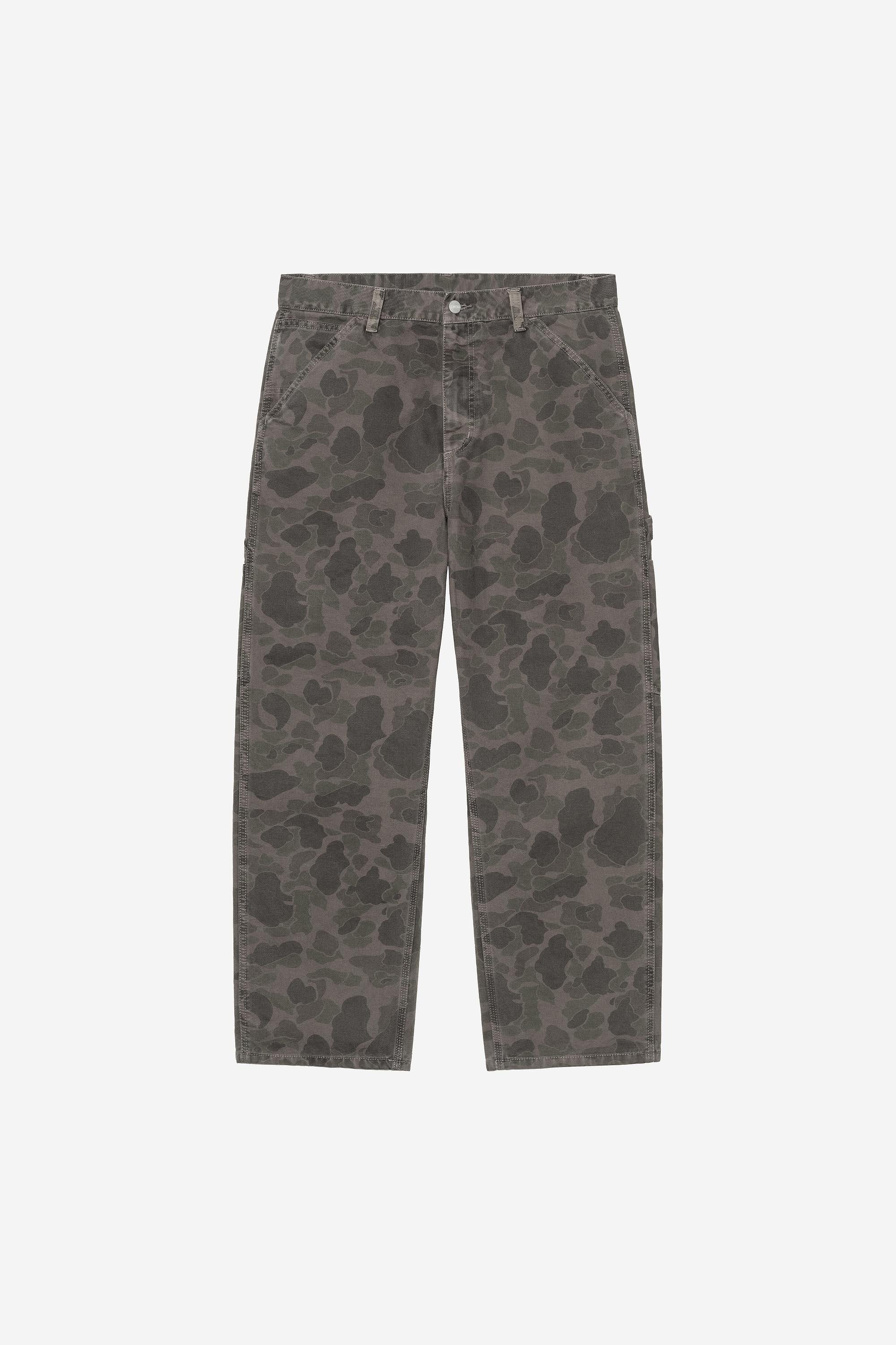 Green / Porphyry Camo Duck (garment dyed)