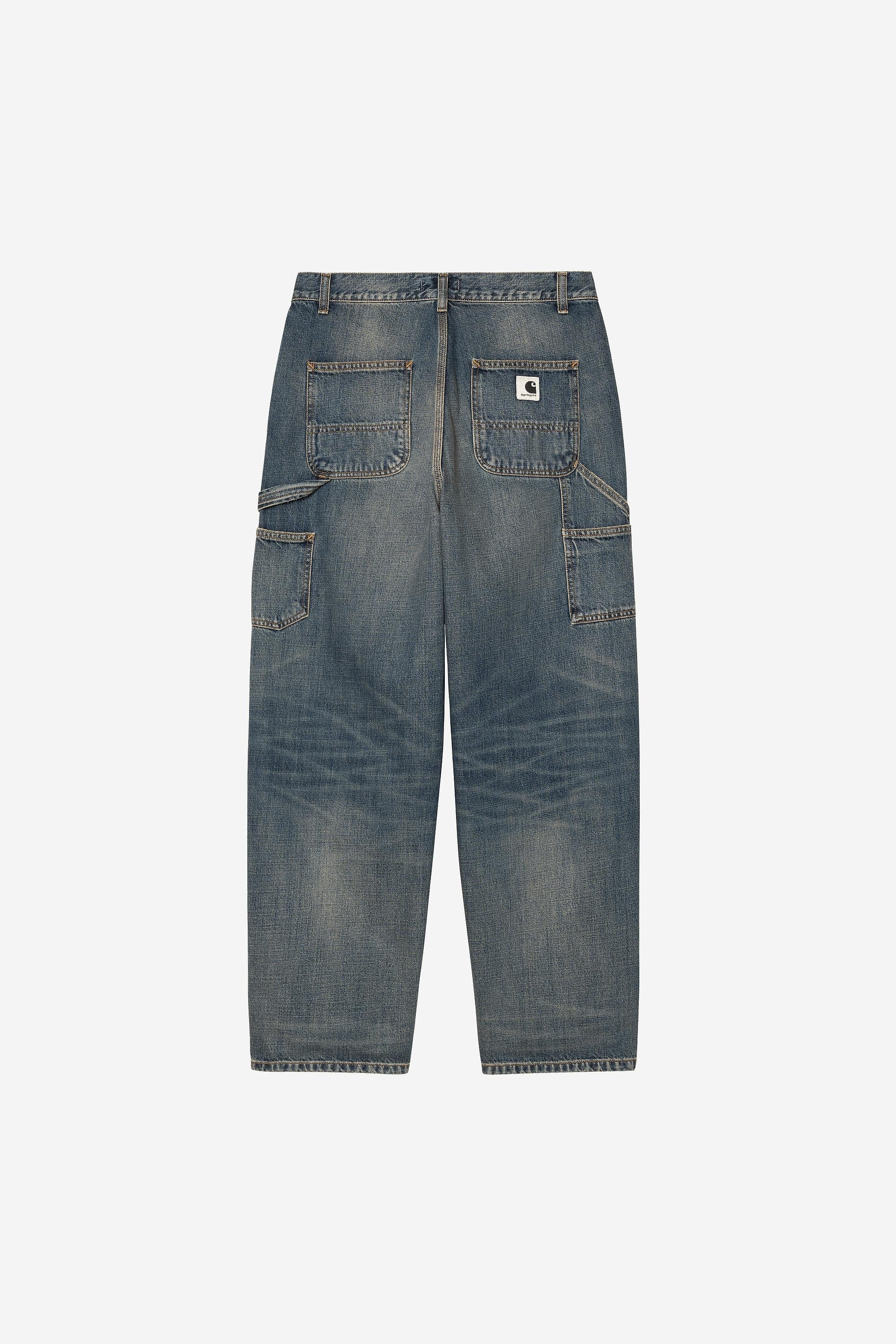 Blue (worn used wash)