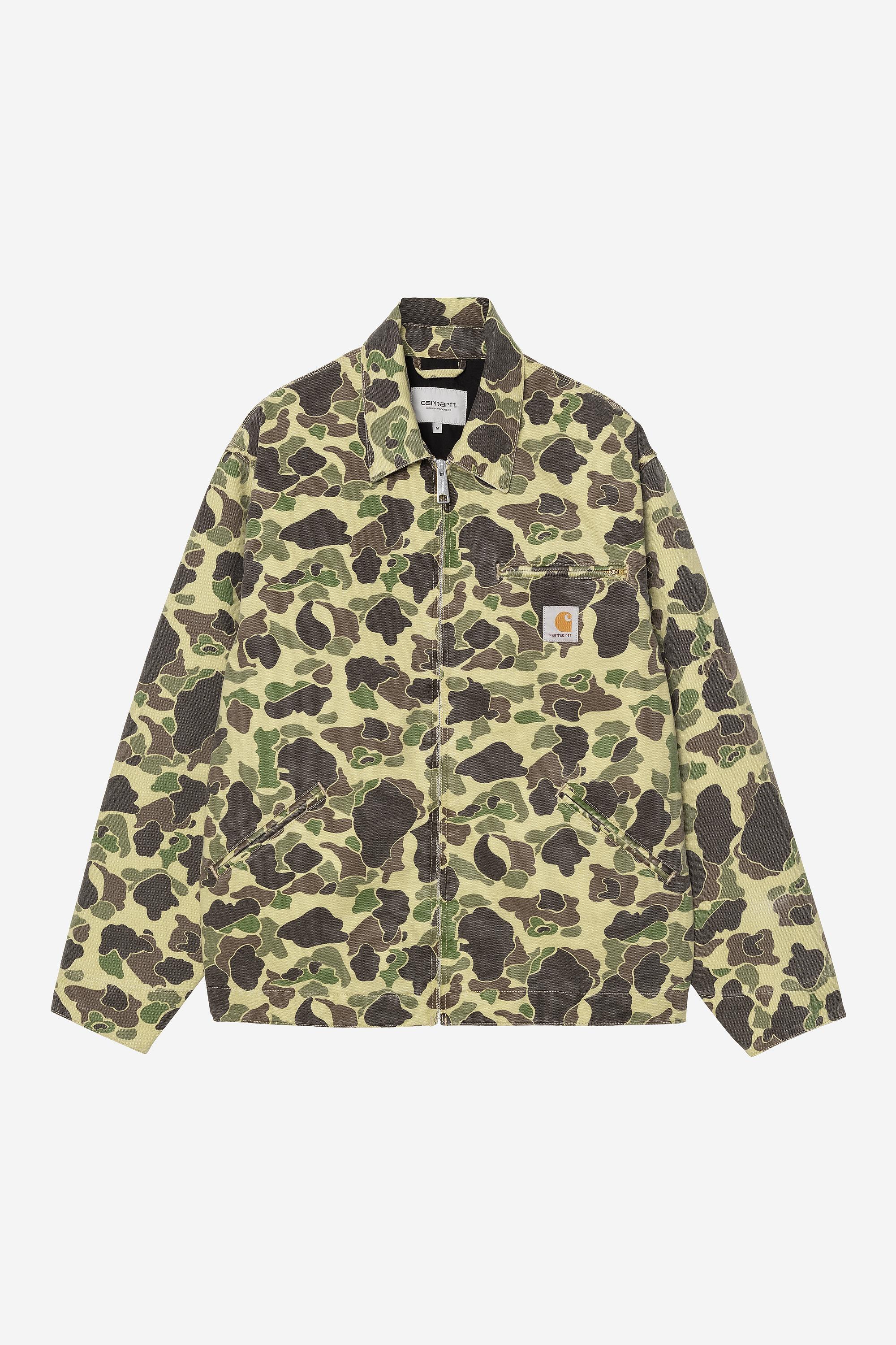 Green Camo Duck (stone washed)