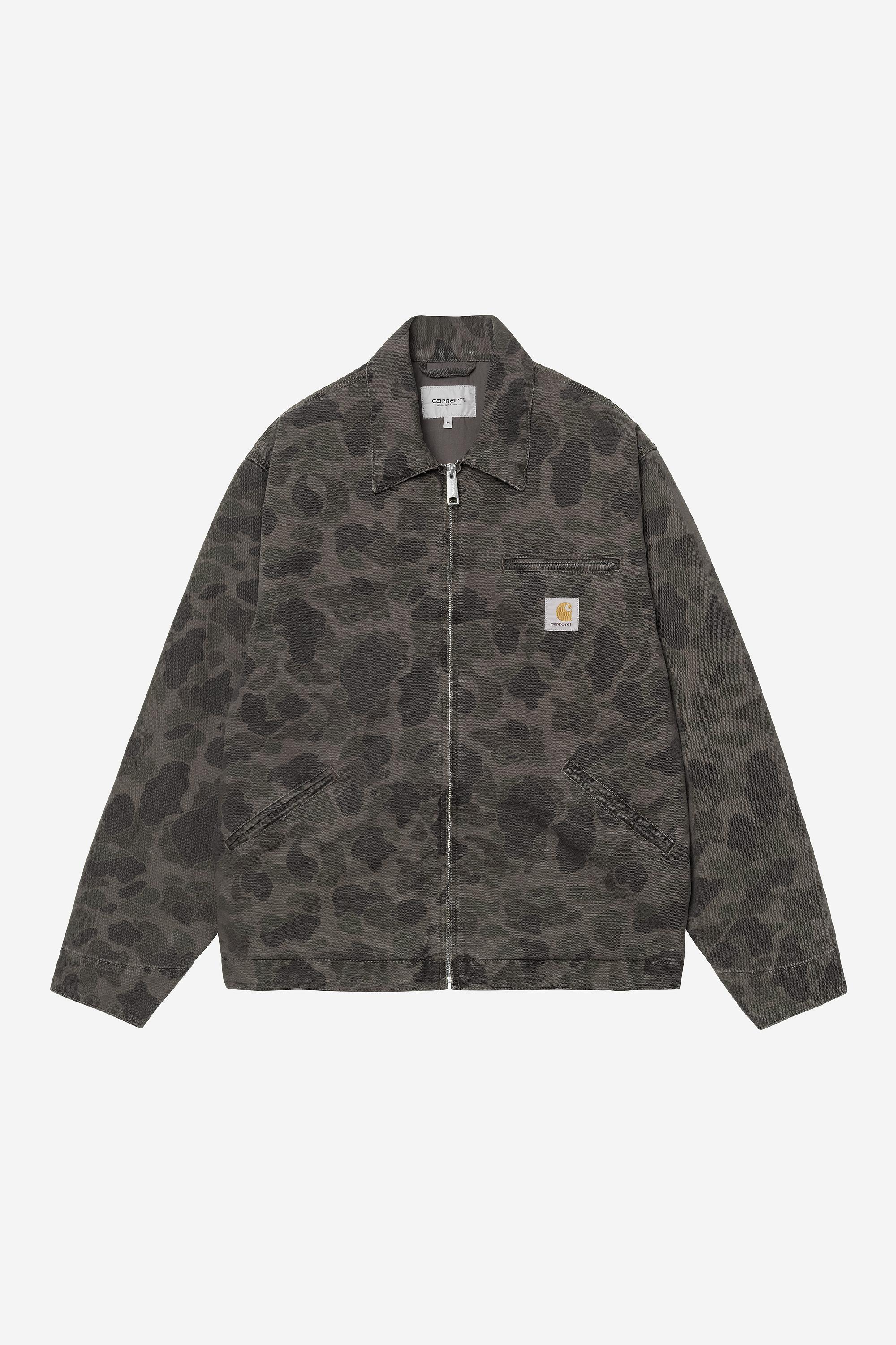 Green / Porphyry Camo Duck (garment dyed)