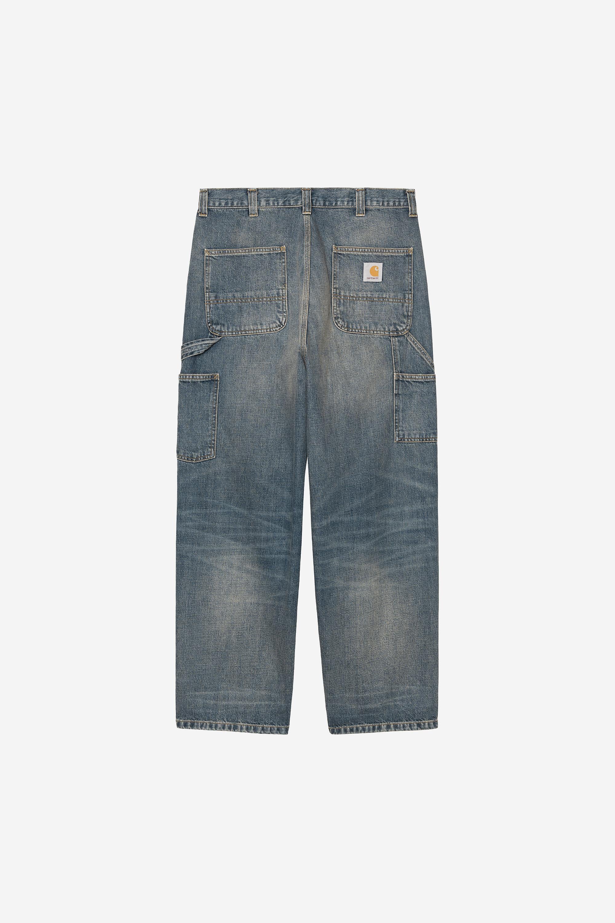 Blue (worn used wash)