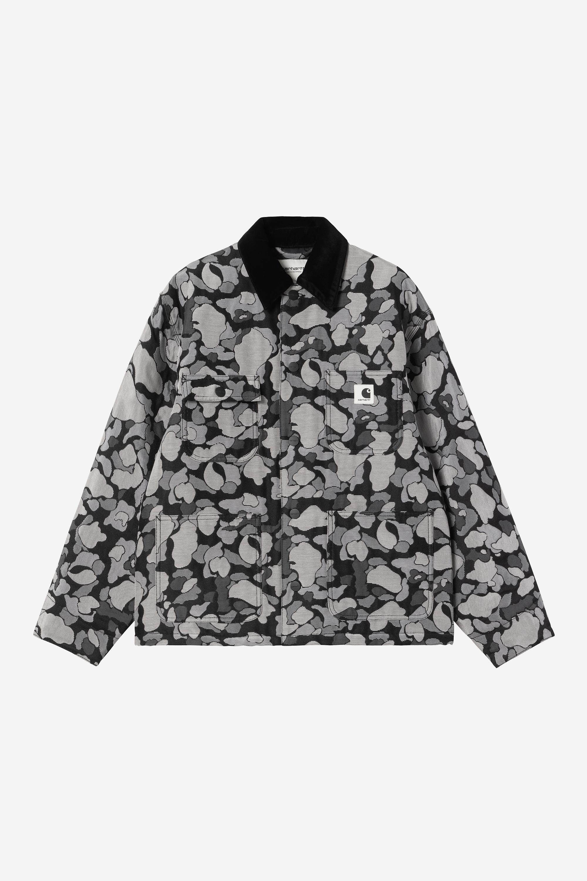 Black / Black Camo Duck Jacquard