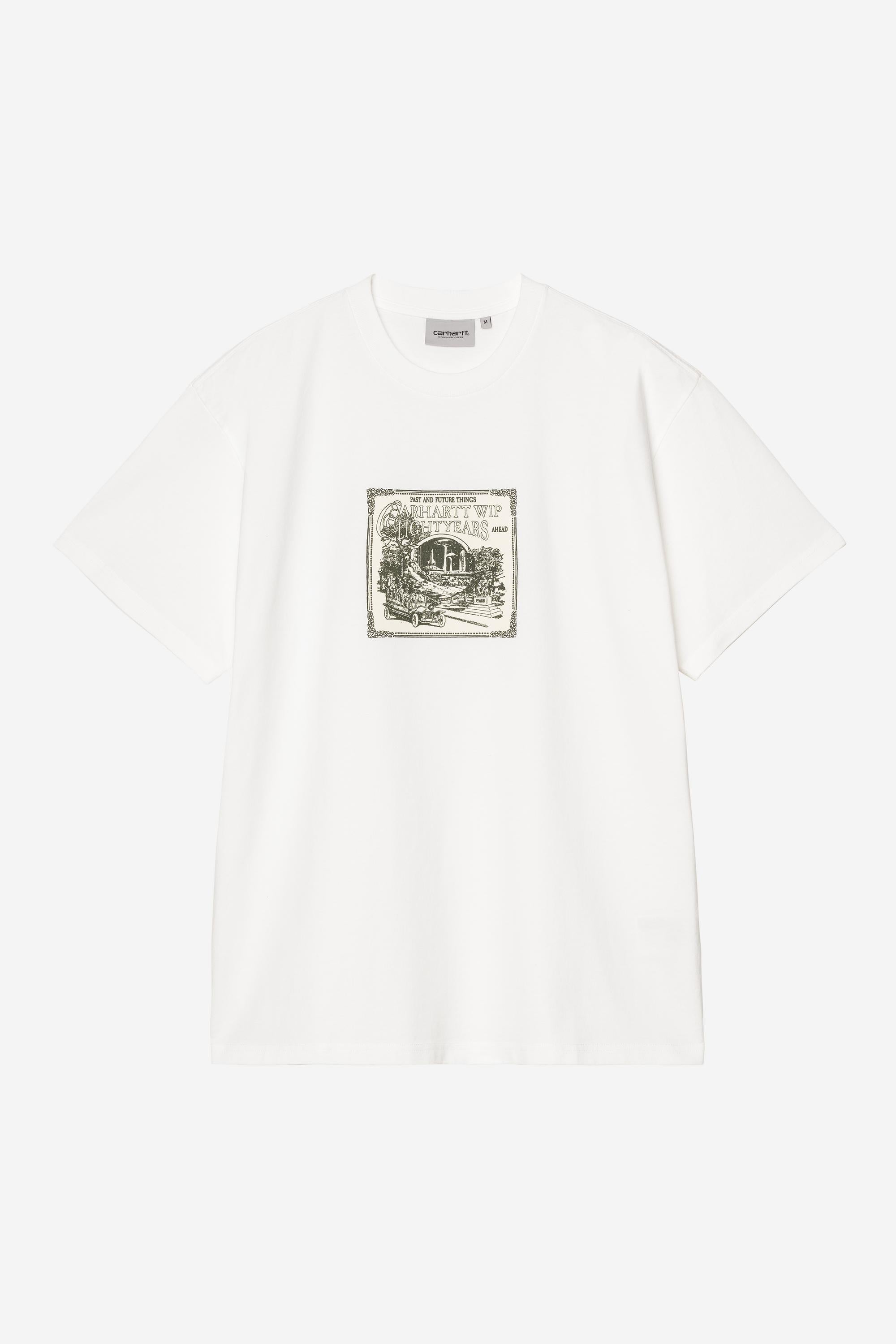 White (heavy stone wash)