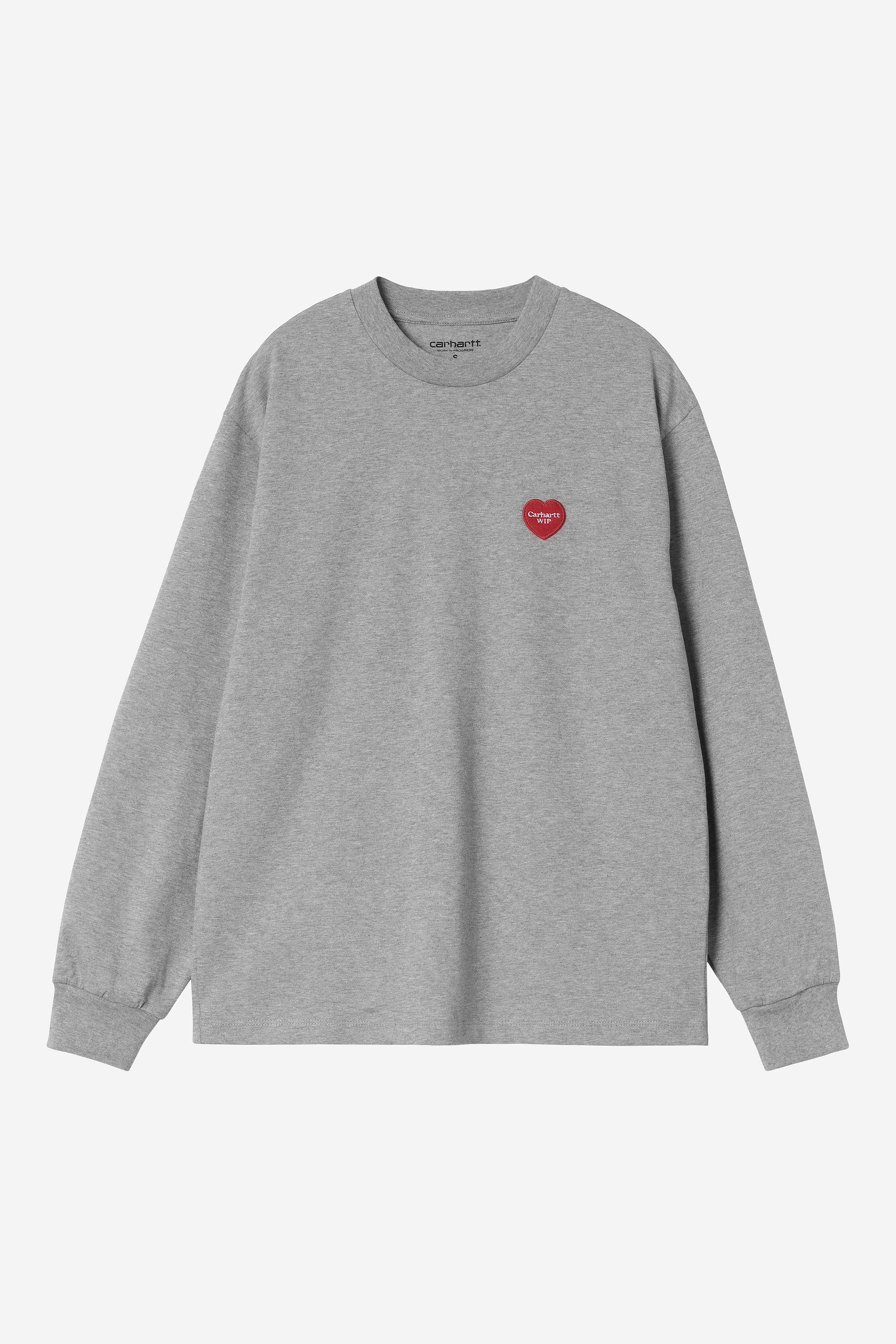 Grey Heather / Red