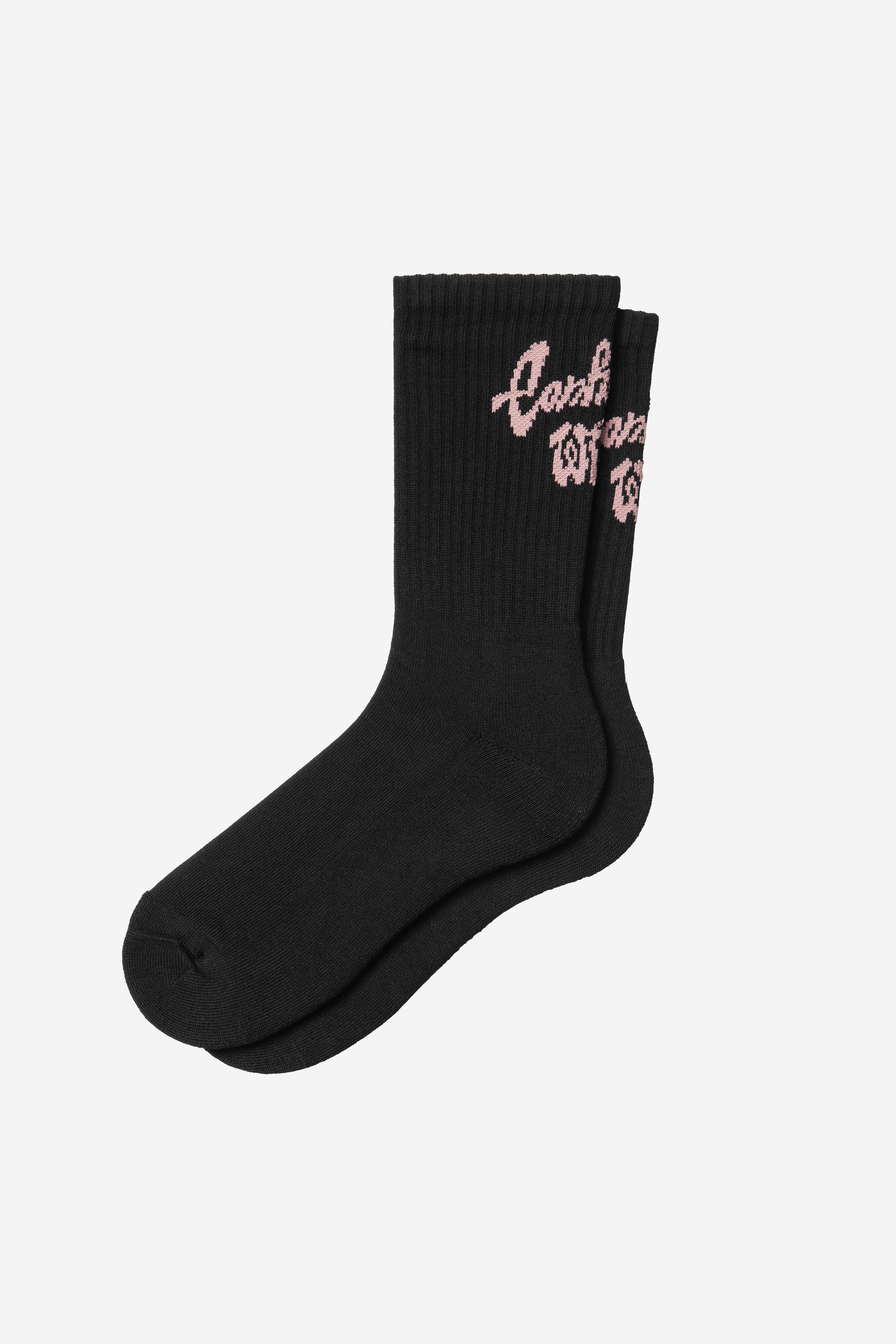 Black / Glassy Pink