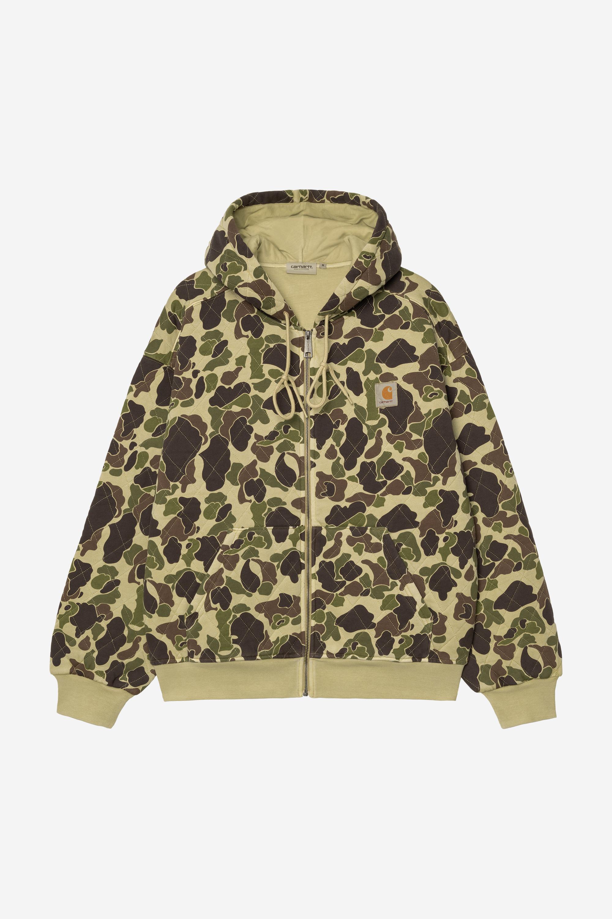 Green Camo Duck (garment dyed)